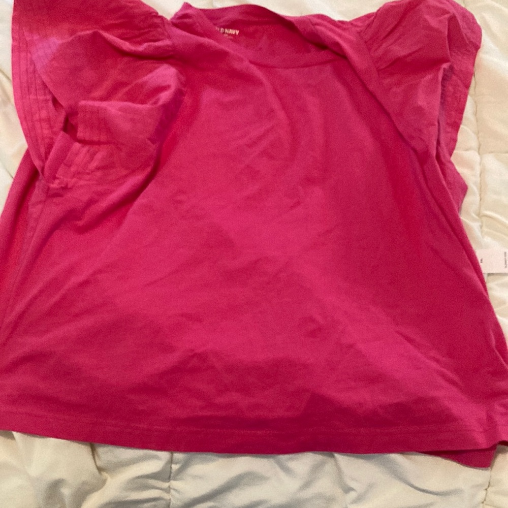 NEW old navy pink shirt